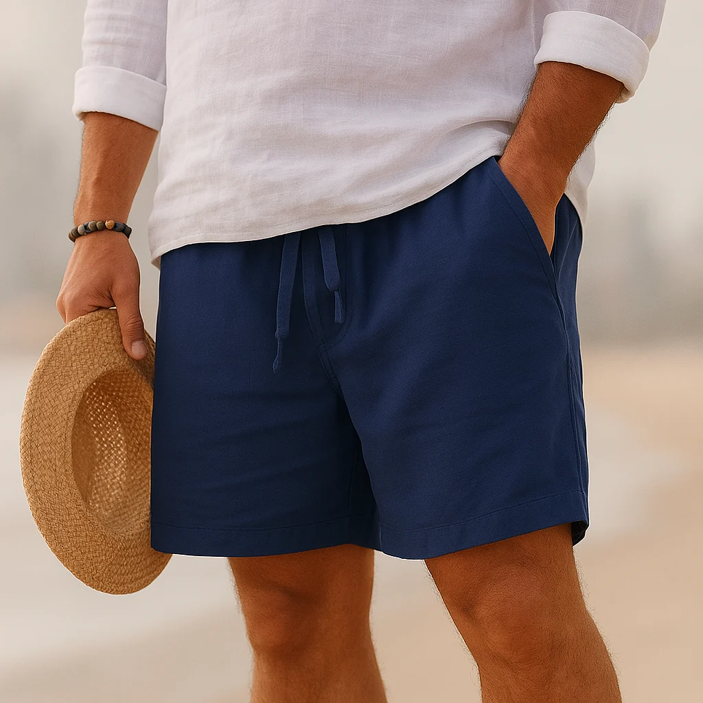 Nathan® | Cotton-Linen Trousers - Image 4