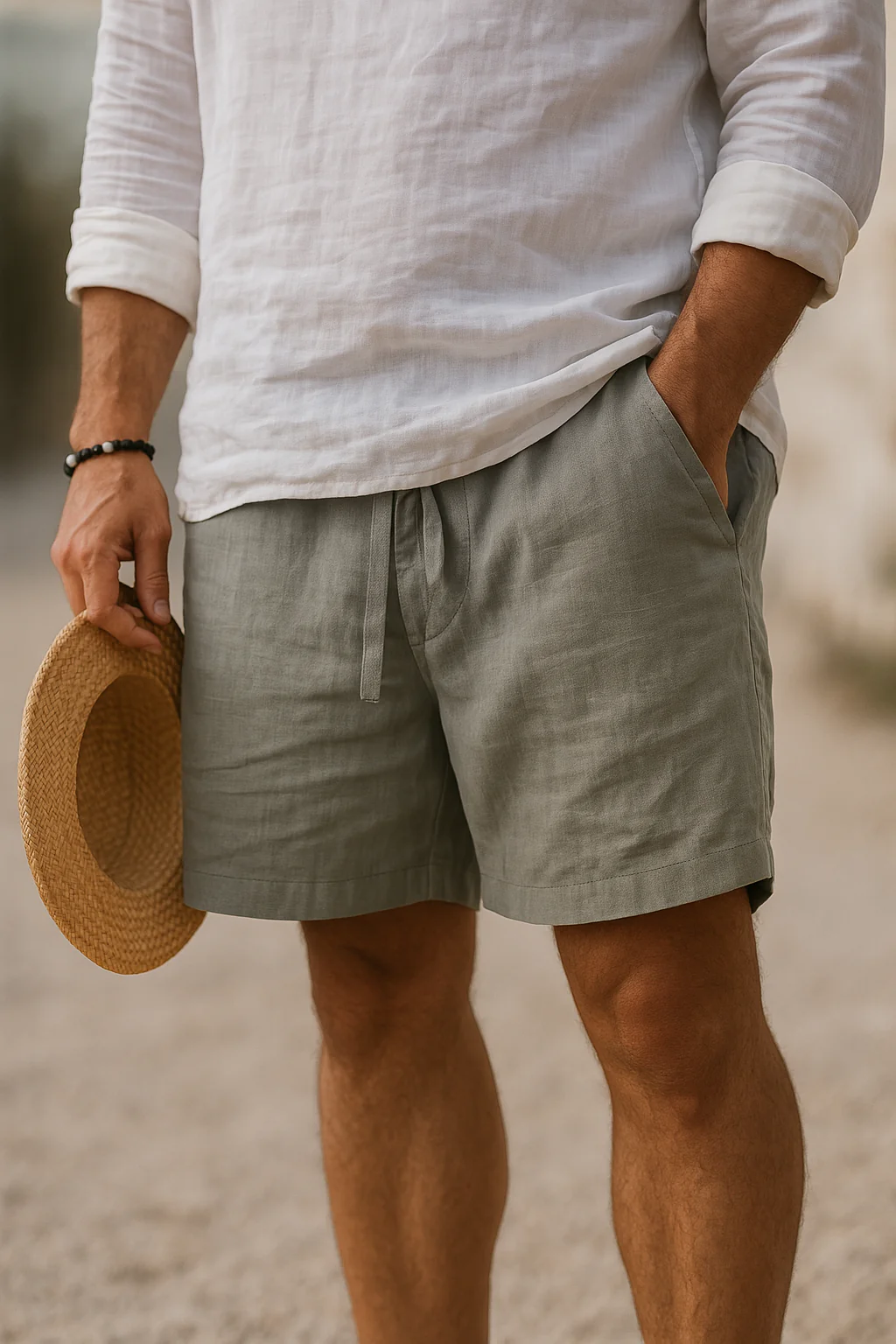 Nathan® | Cotton-Linen Trousers - Image 6