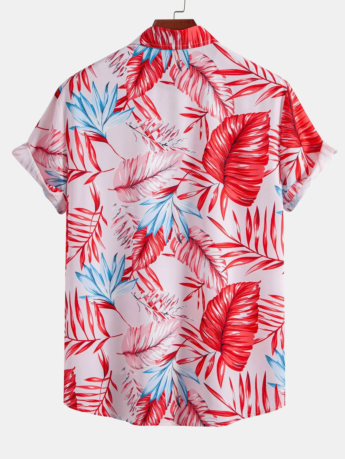 Nathan® | Tropical Print Button Up Shirt & Swim Shorts - Image 4