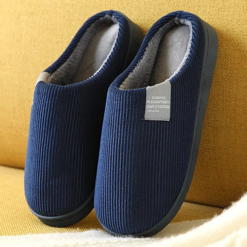 Nazar® | Unisex Slippers With Ribbed Design - Image 2