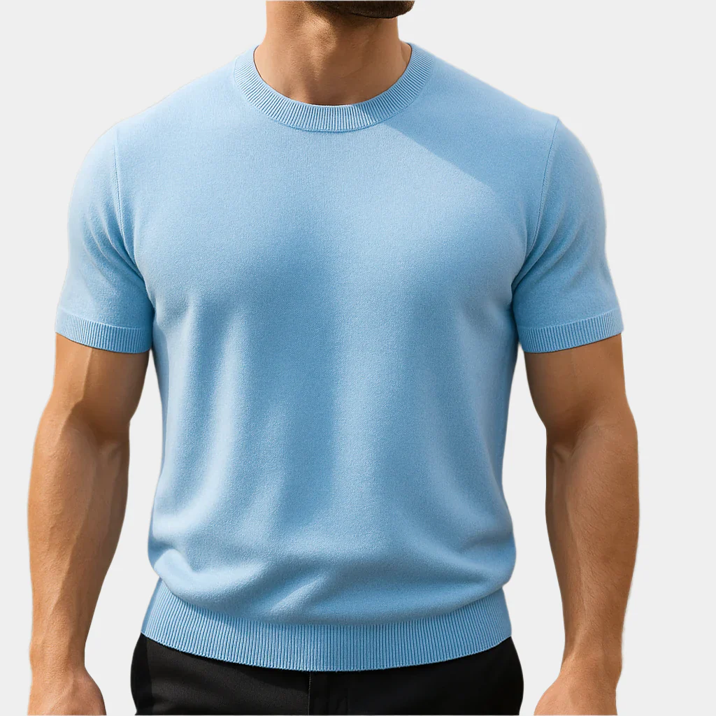 Neal® | Luxury Wool Cashmere T-Shirt