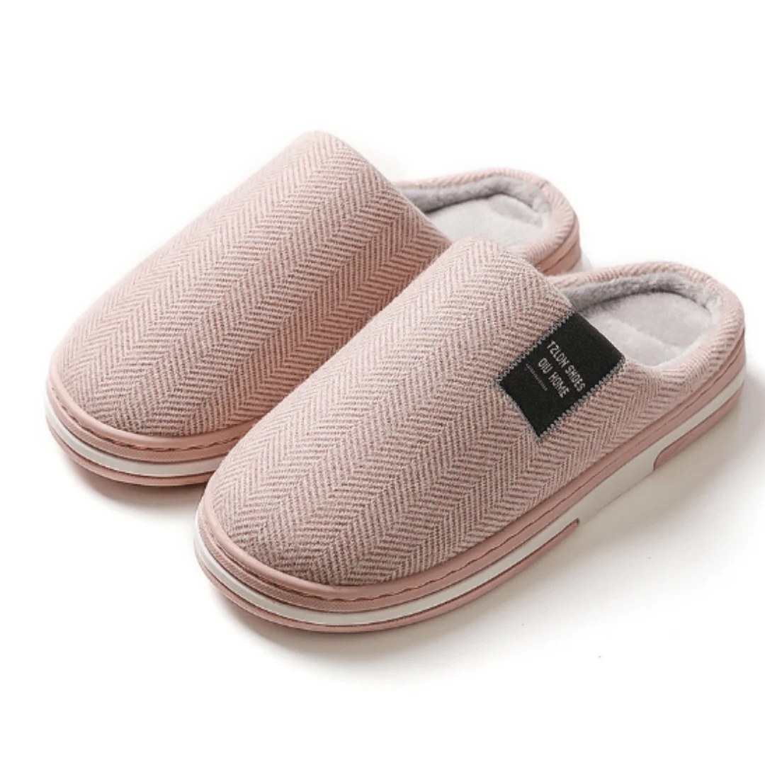 Neftalí® | Unisex Slippers With Herringbone Design - Image 4