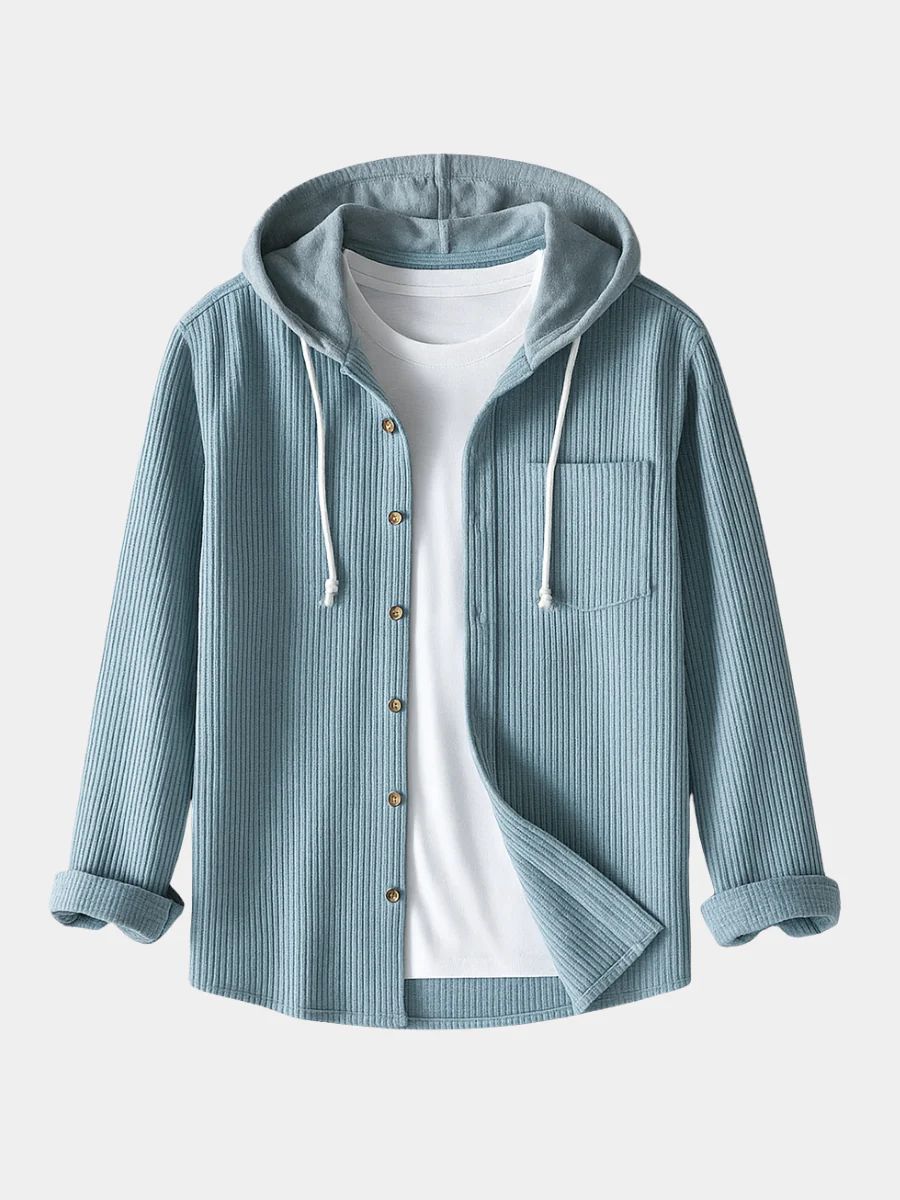 Niall | Luxury Hooded Shirt
