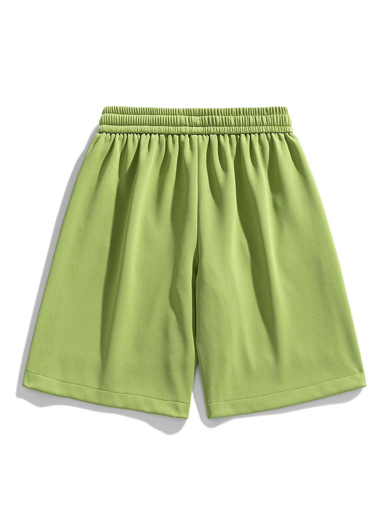 Nicanor | Basic Textured Drawstring Shorts - Image 10