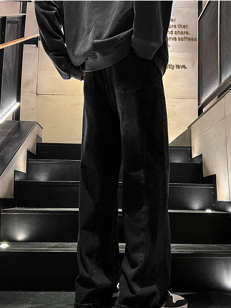 Nicodemo® | Straight Wide Baggy Pants