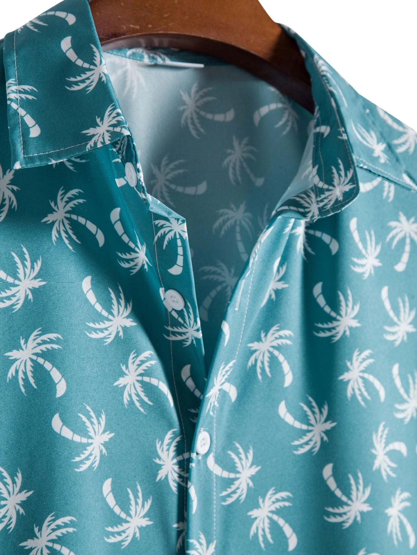 Nicolás® | Coconut Tree Print Shirt - Image 3