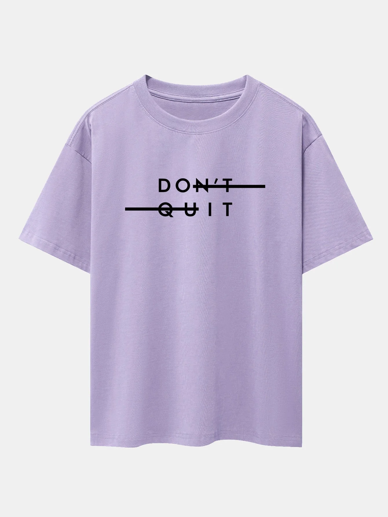 Nicolás® | Don'T Quit Print Drop Shoulder Oversize T-Shirt - Image 15