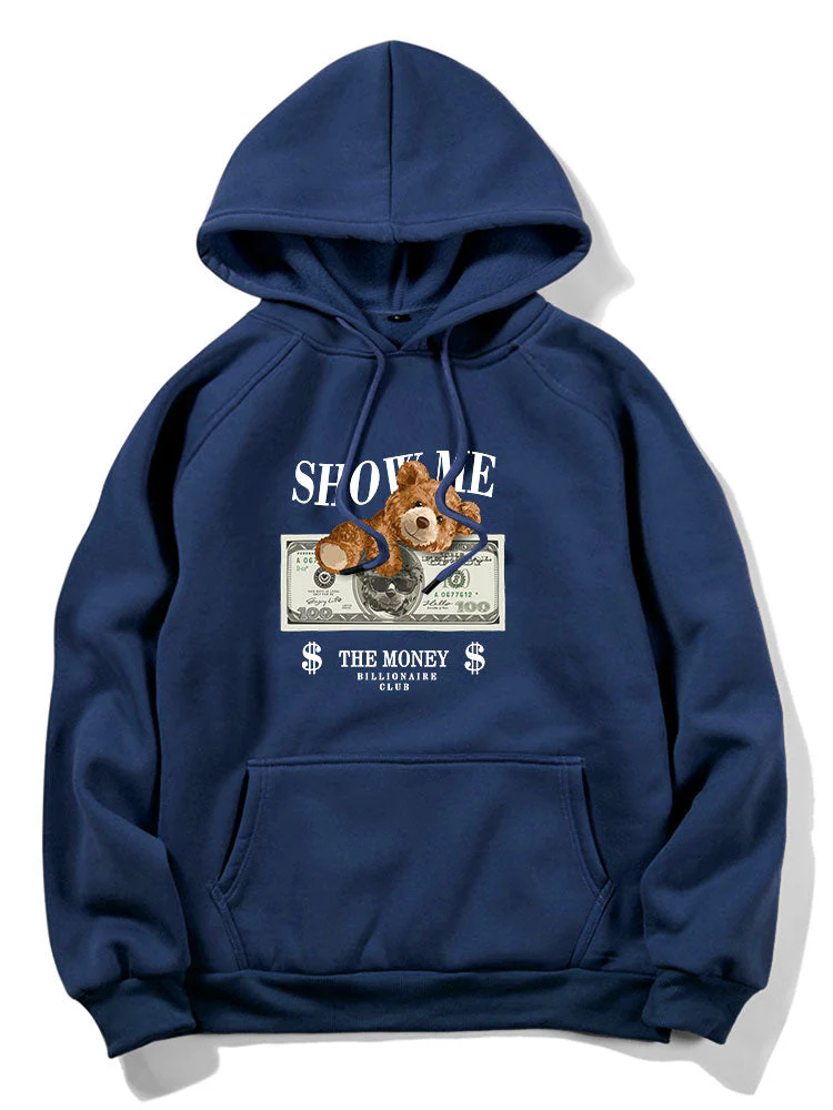 Nikolas | Money Bear Print Hoodie - Image 18
