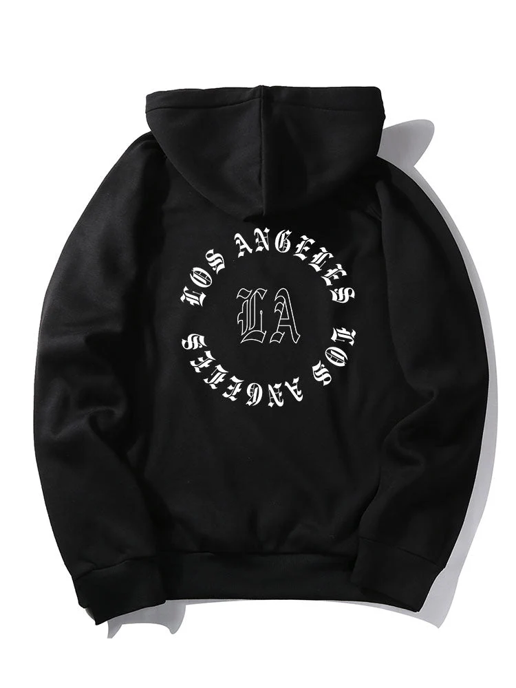 Nino | LA Back Print Hoodie - Image 2