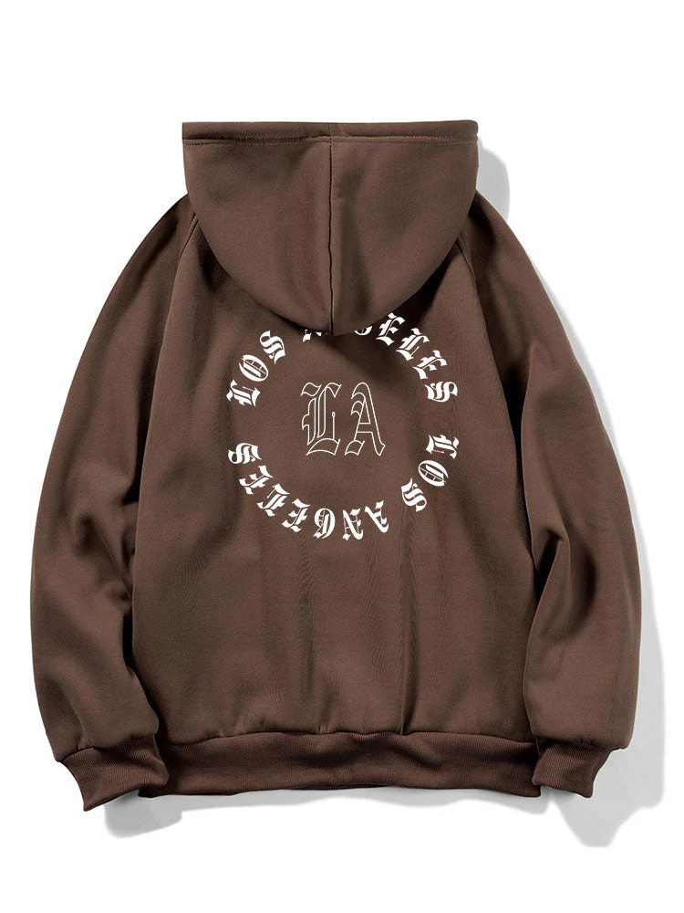 Nino | LA Back Print Hoodie - Image 4