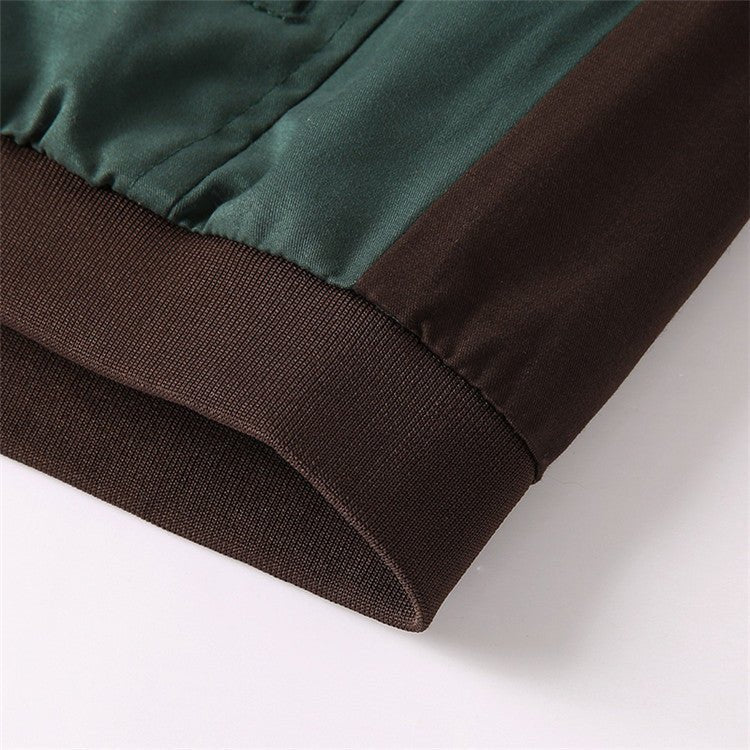 Noam | Vintage bomber jacket with button closure - Image 10