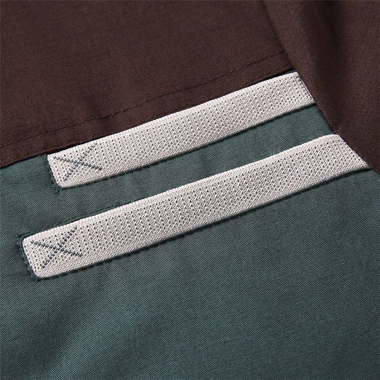 Noam | Vintage bomber jacket with button closure - Image 12