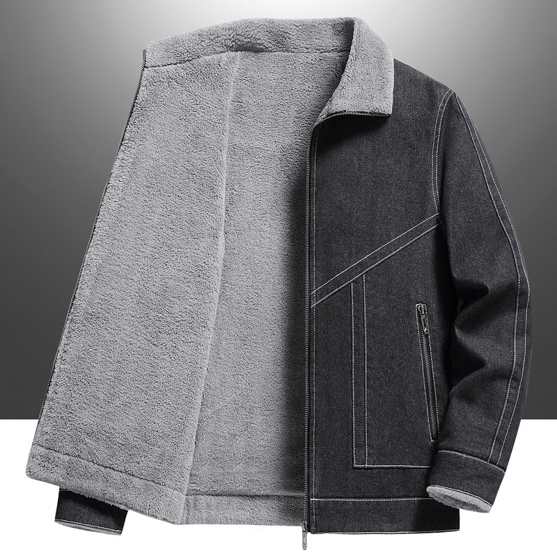 Noé® | Boston Denim Sherpa Jacket - Image 3