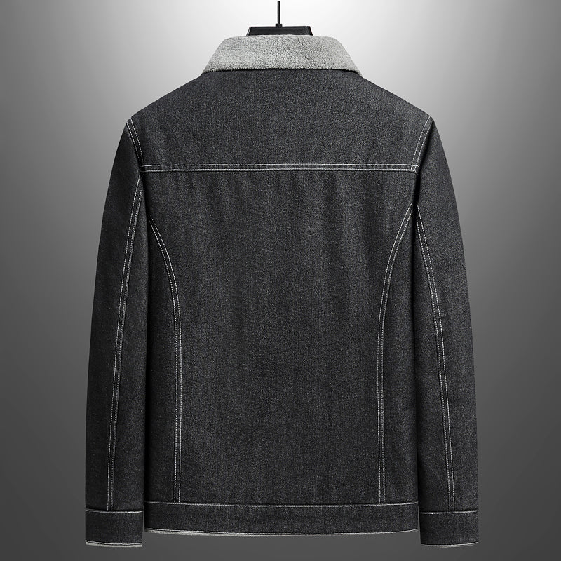 Noé® | Boston Denim Sherpa Jacket - Image 4