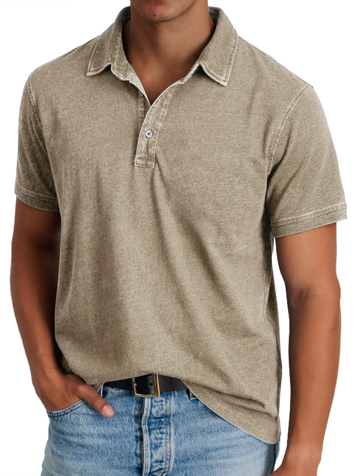 Noel® | Elegant Polo With Classic Collar - Image 7
