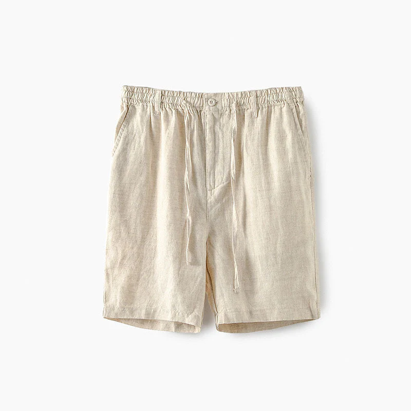 Nolan | Lorenzo Linen Shorts - Image 6
