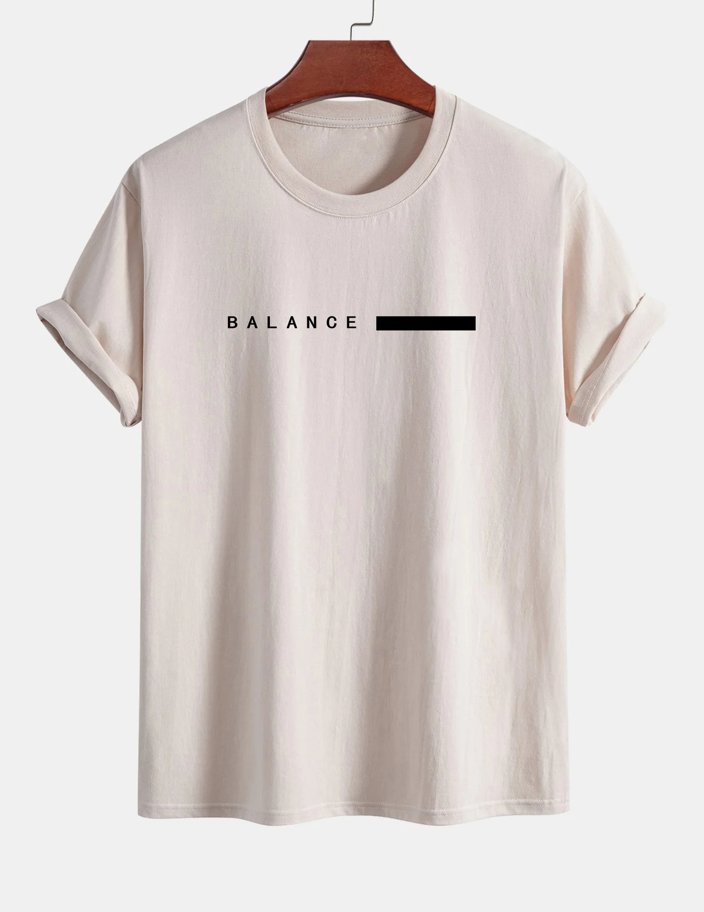 Numa® | Balance Stripe Print Cotton T-Shirt - Image 10
