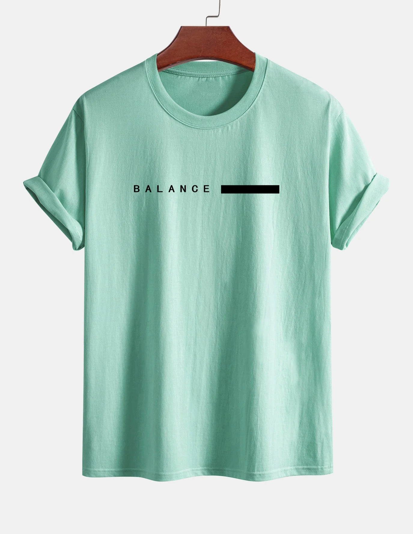 Numa® | Balance Stripe Print Cotton T-Shirt - Image 14