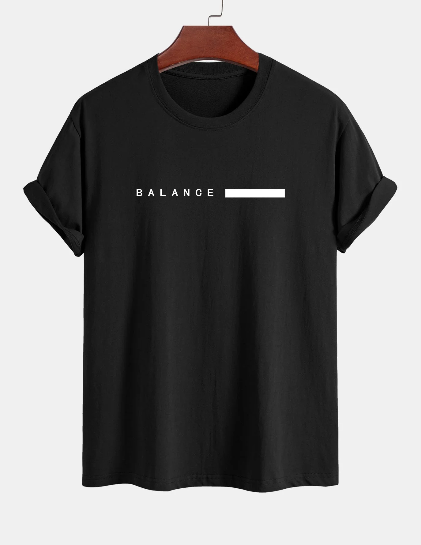 Numa® | Balance Stripe Print Cotton T-Shirt - Image 2
