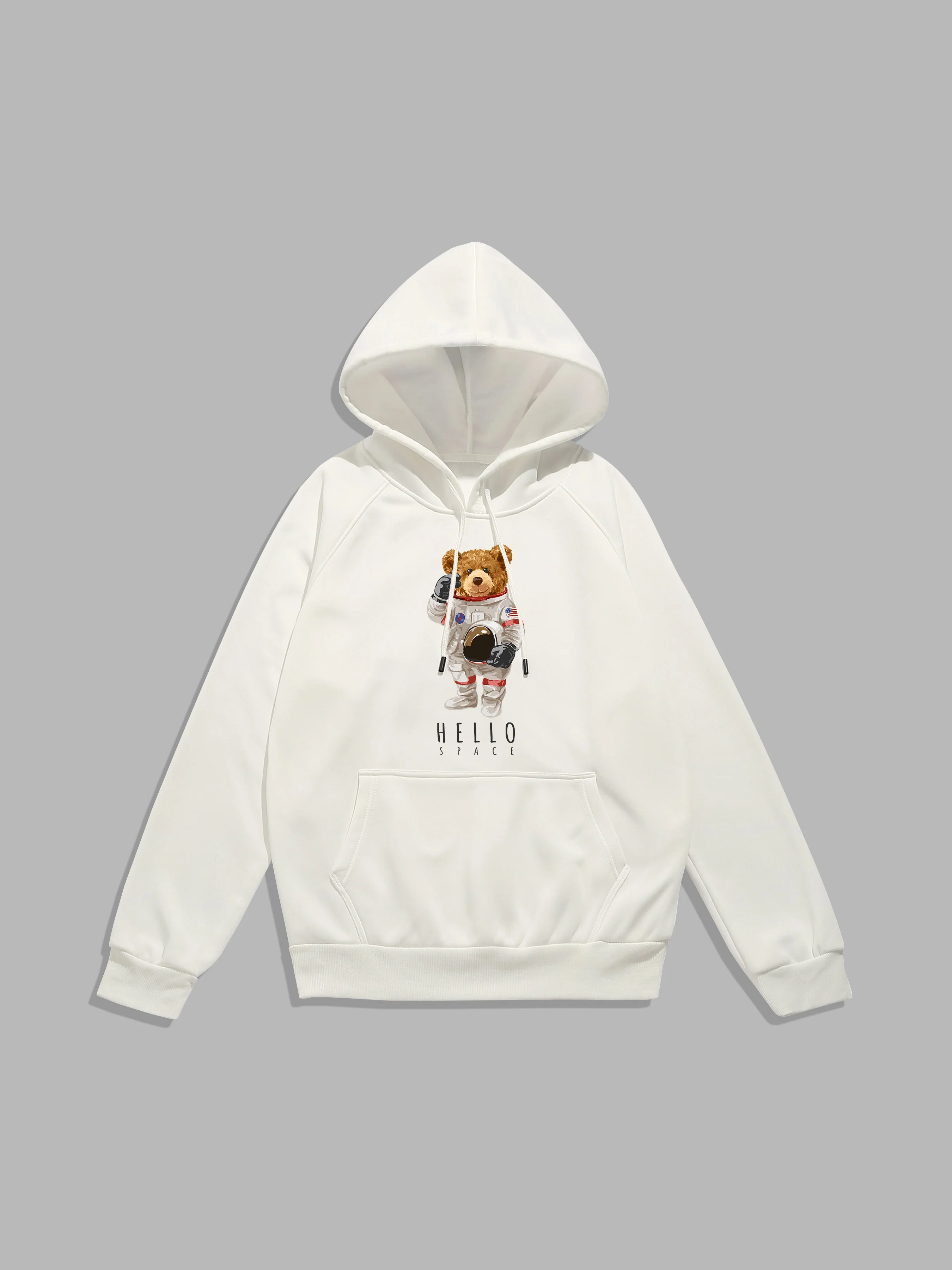 Oberon | Astronaut Bear Print Hoodie - Image 10