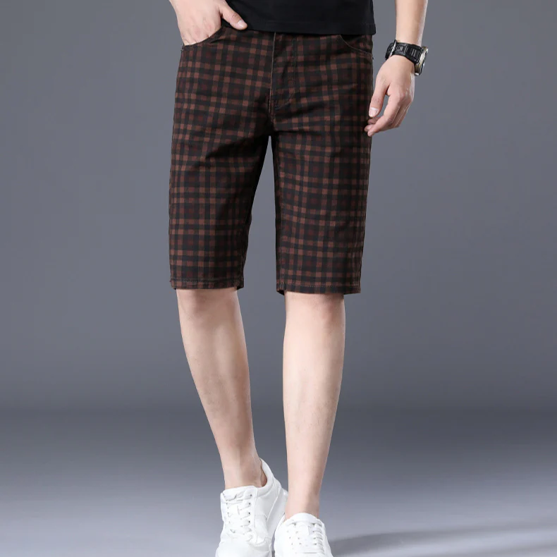 Octaviano® | Check Shorts - Image 3