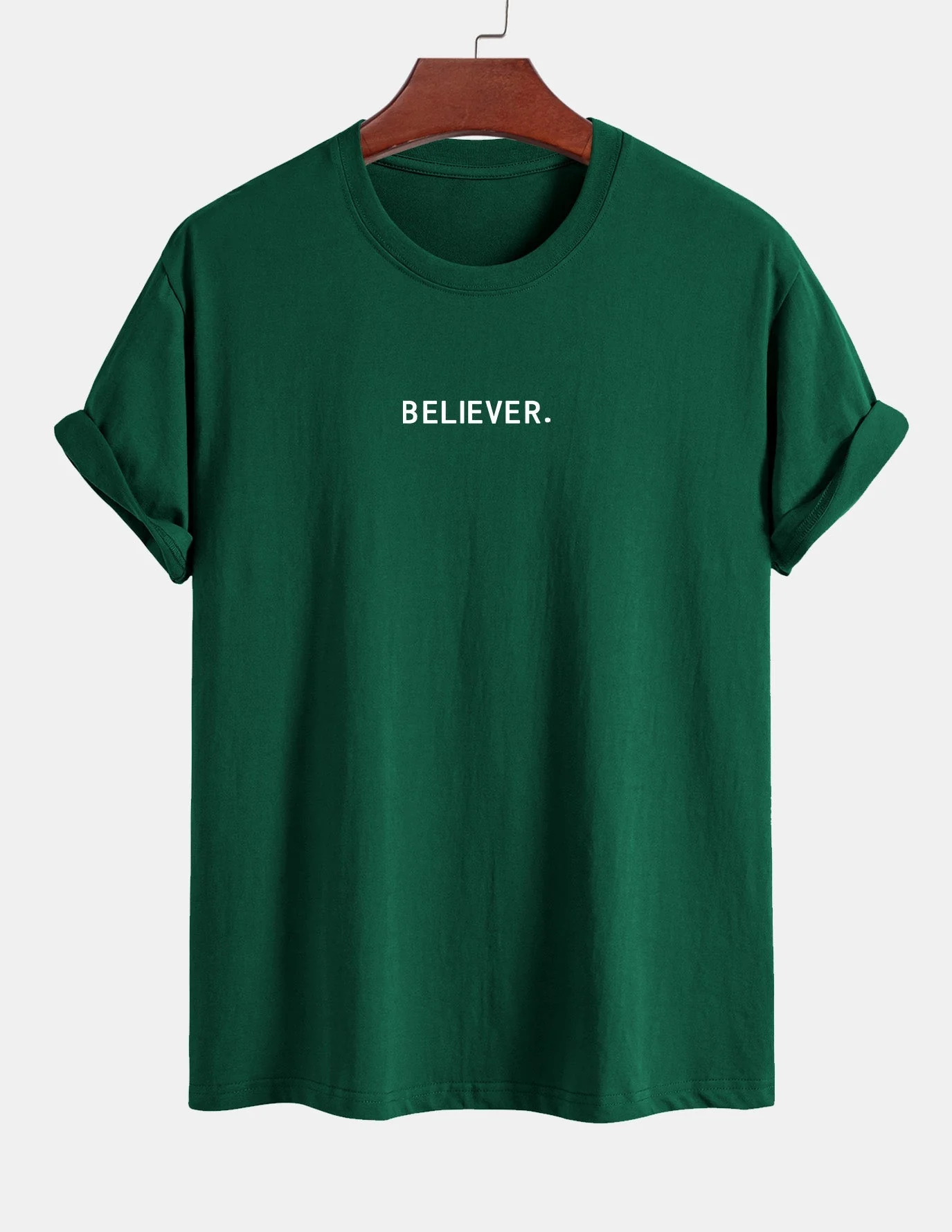 Octavio® | Believer Print Cotton T-Shirt - Image 11