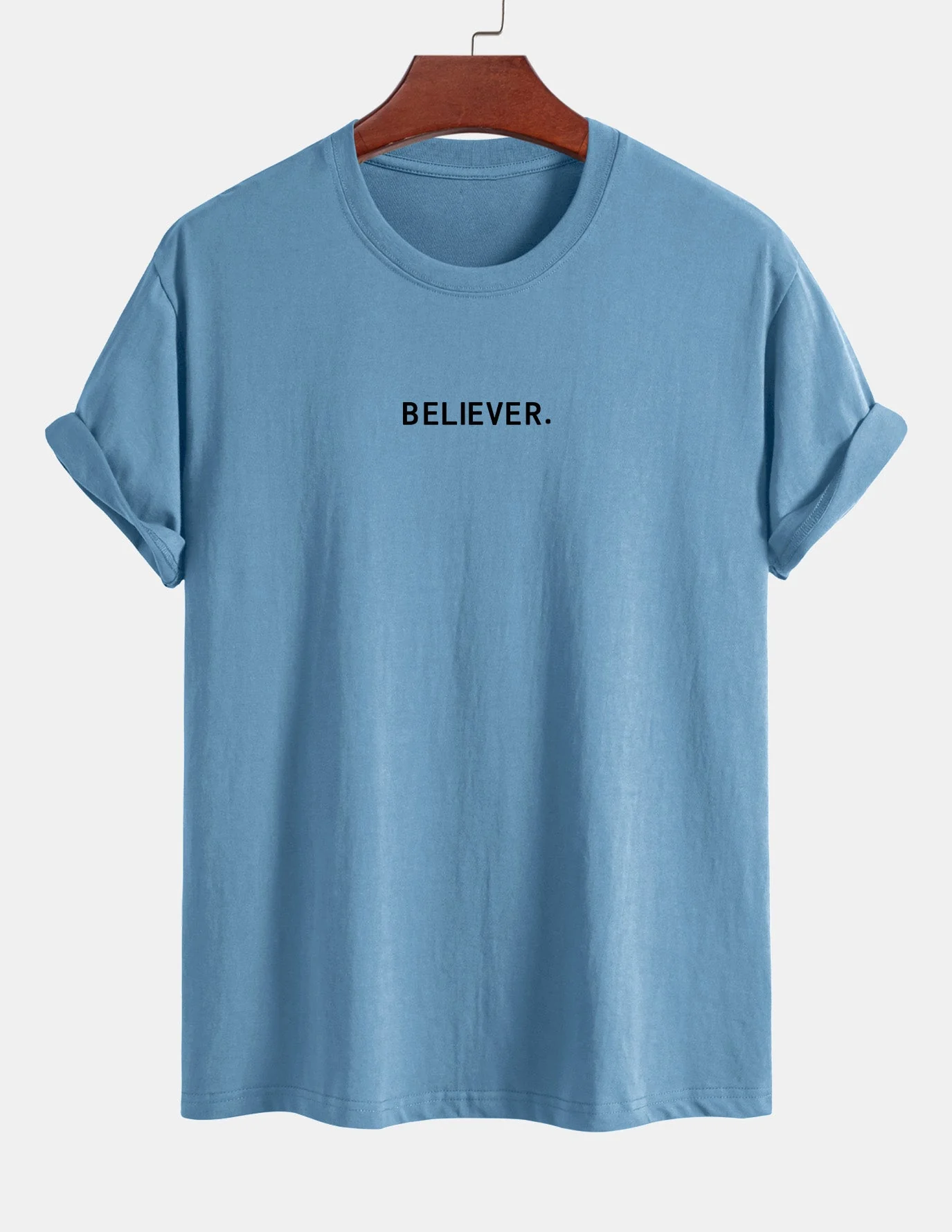 Octavio® | Believer Print Cotton T-Shirt - Image 12