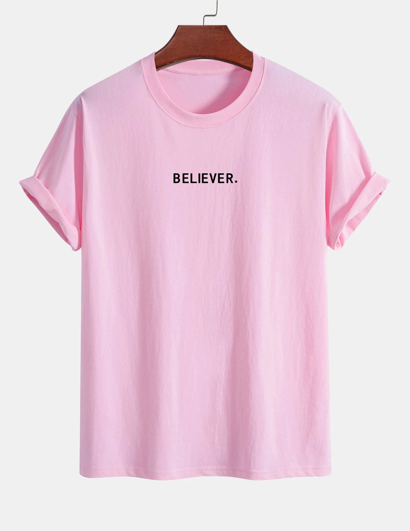 Octavio® | Believer Print Cotton T-Shirt - Image 13