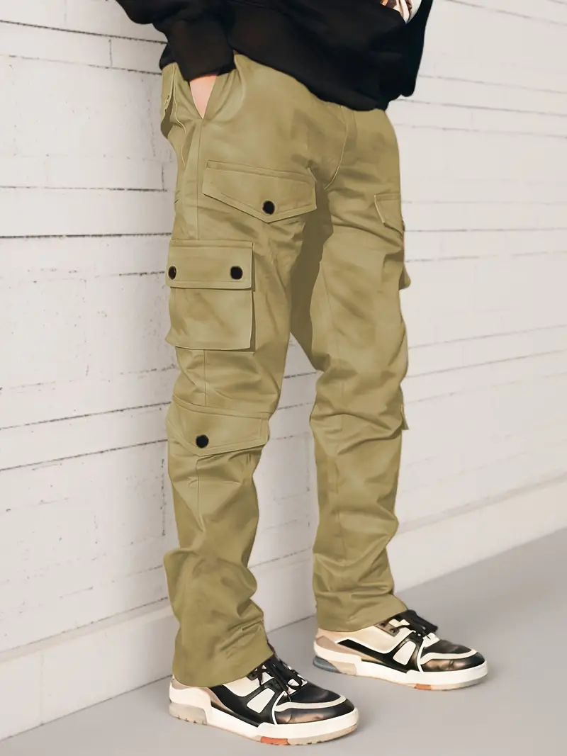 Octavio® | Casual Cargo Pants For Spring - Image 8
