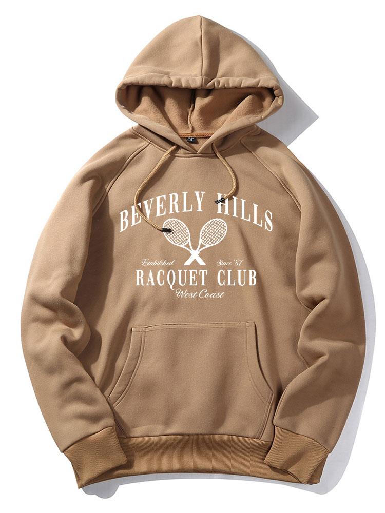 Omar | Billiver Hills Tennis Print Hoodie - Image 8