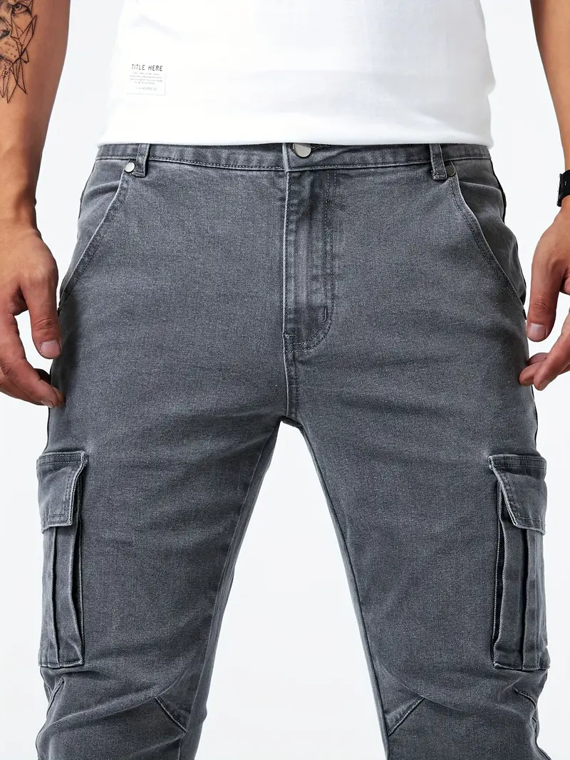 Onésimo® | Casual Cargo Jeans In Street Style For Men