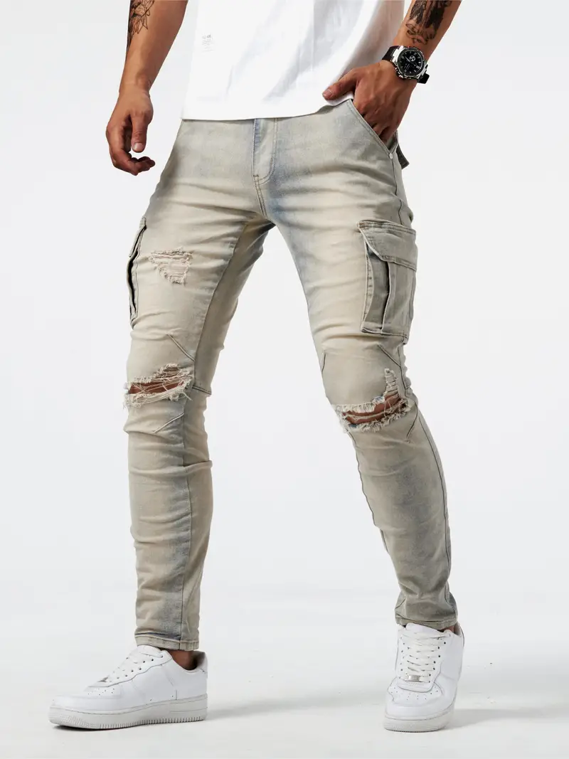 Onésimo® | Casual Cargo Jeans In Street Style For Men - Image 6