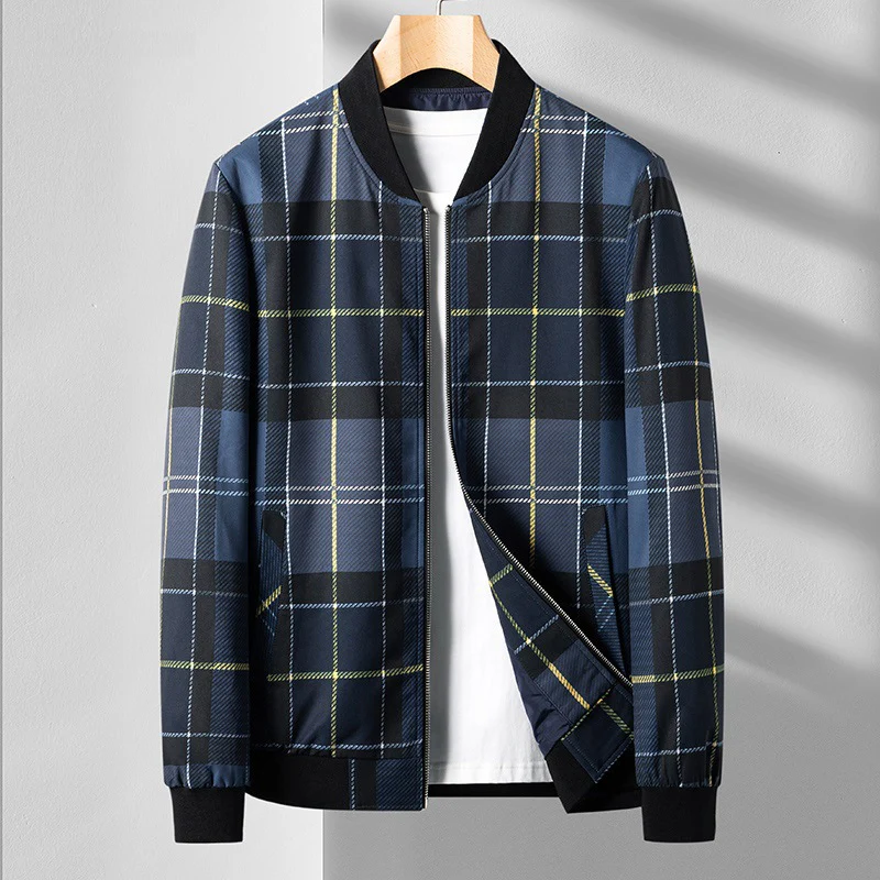 Onésimo® | Plaid Bomber Jacket