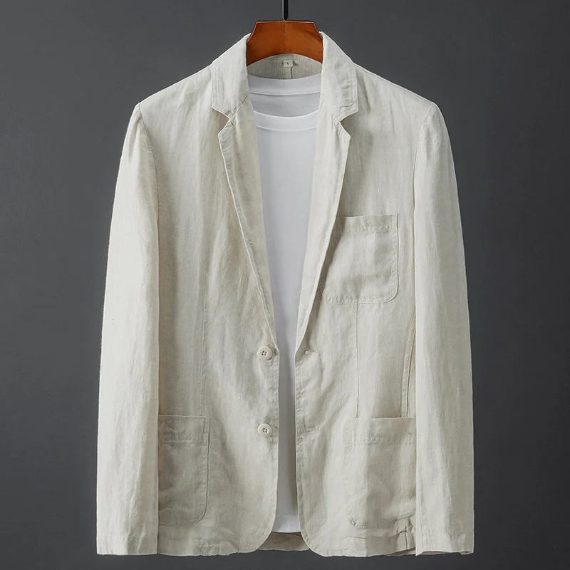 Onesimus | Coastal Linen Blazer - Image 4