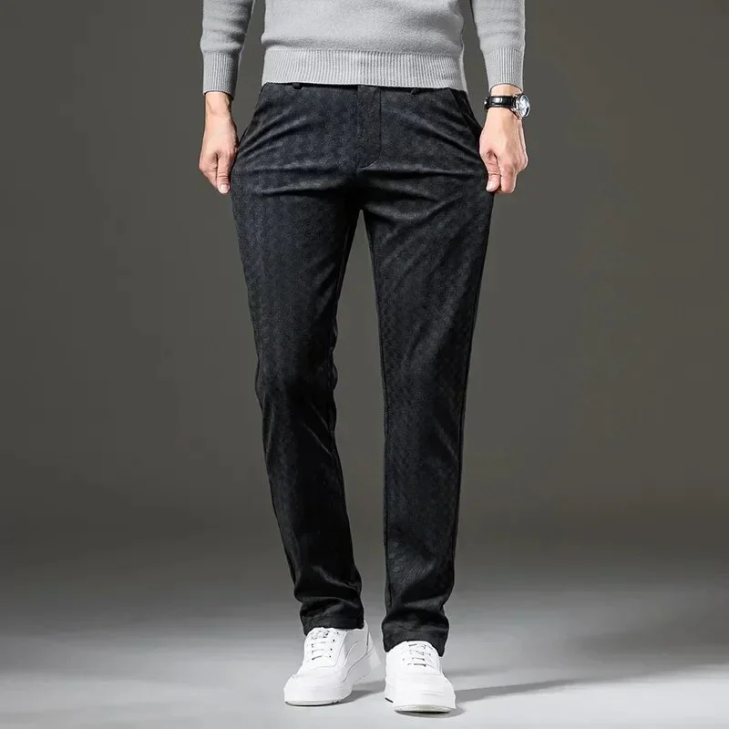 Orestes® | Corduroy Check Trousers - Image 6