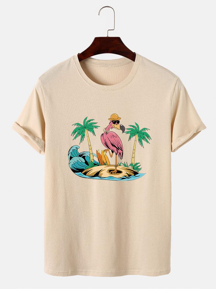 Orlando® | Flamingo On Vacation Print T-Shirt