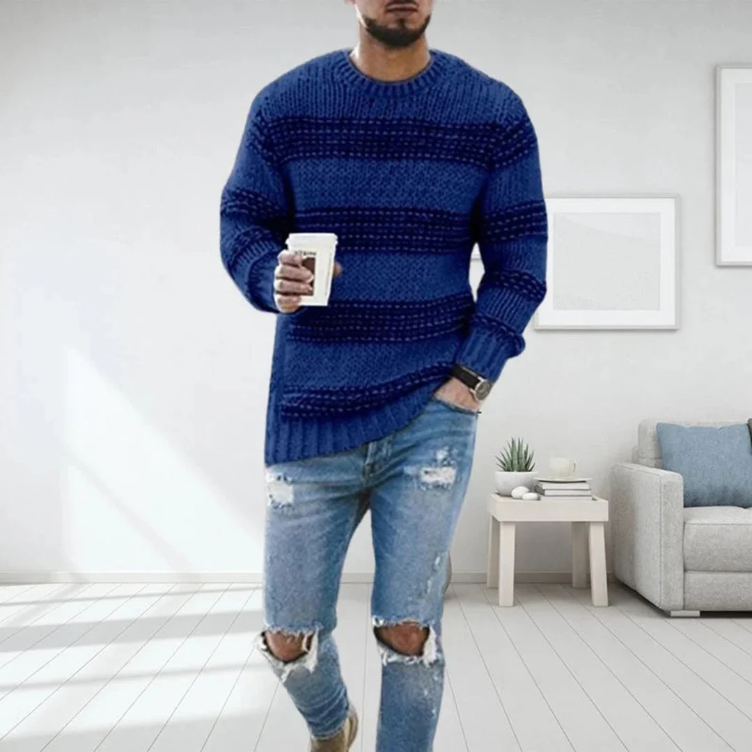 Oscar® | Chunky Knit Norwegian Sweater For Men - Image 4