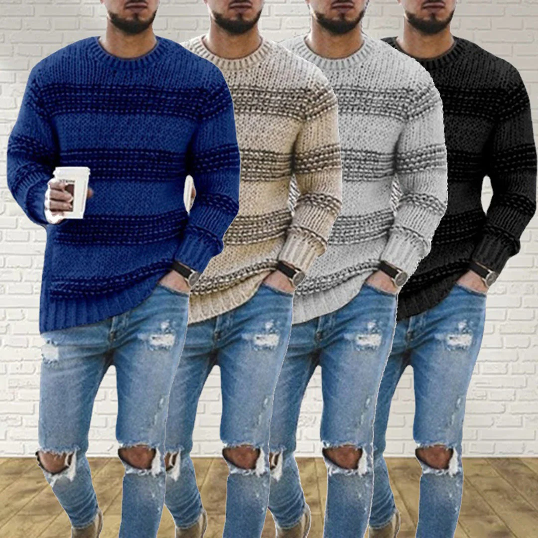 Oscar® | Chunky Knit Norwegian Sweater For Men - Image 5
