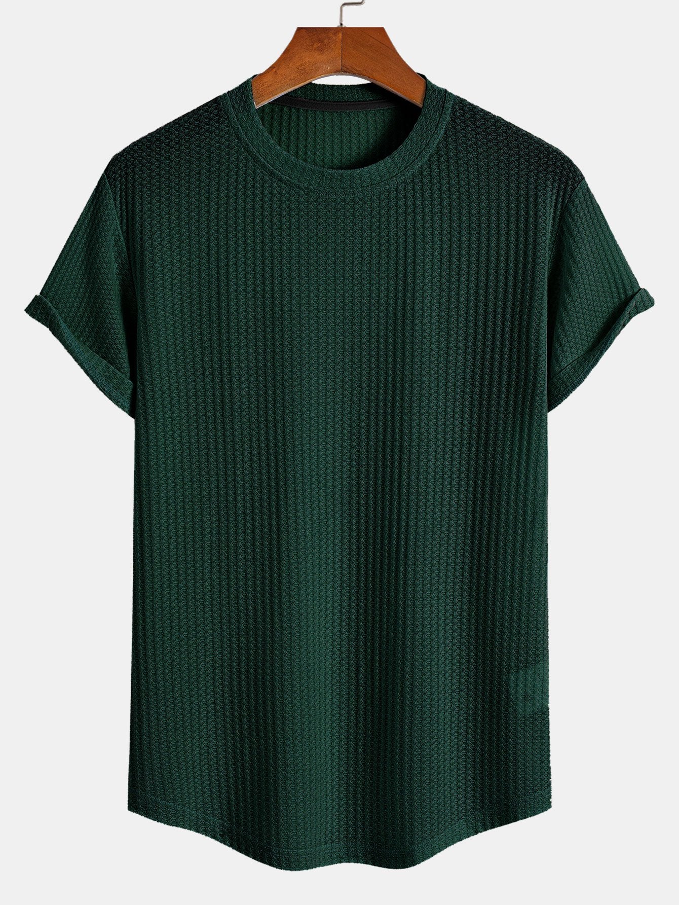 Oscar® | Waffle Arc Hem T-Shirt - Image 2