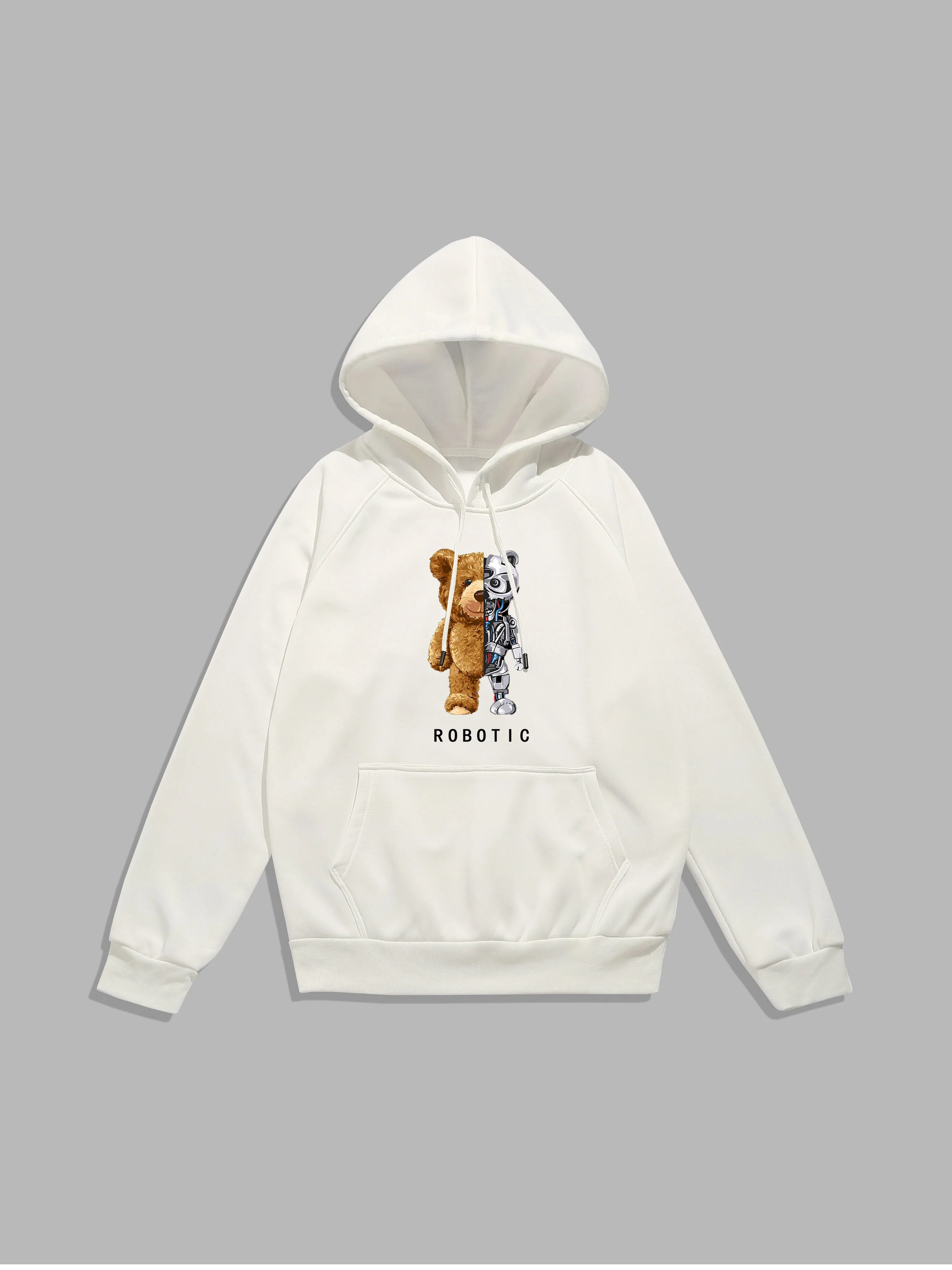 Otto | Robot Bear Graphic Hoodies - Image 5