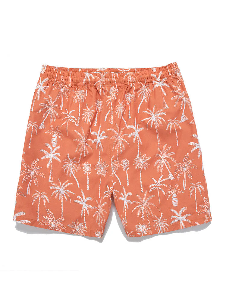 Ovidio® | Skeleton On Vacation Graphic T-Shirts & Palm Tree Print Swim Shorts - Image 5