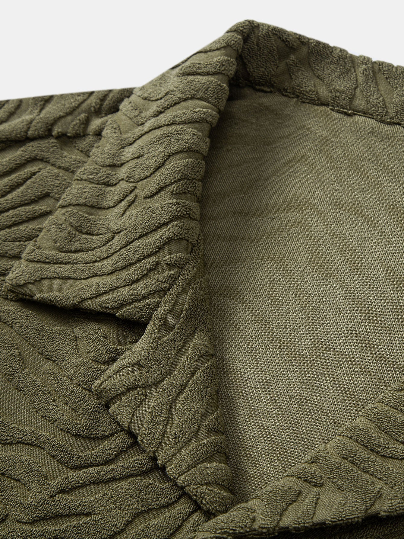 Pablo® | Animal Texture Terry Cuban Shirt & Straight Leg Linen Pants - Image 10