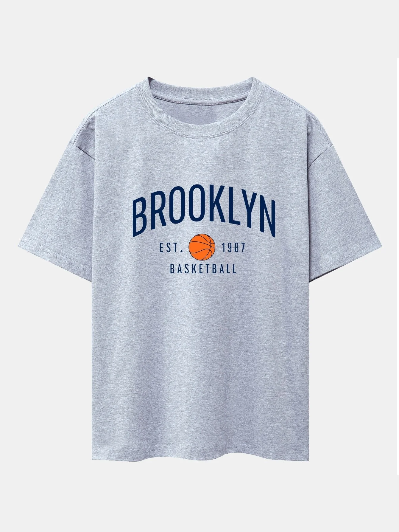 Pablo® | Basketball Print Drop Shoulder Oversize T-Shirt