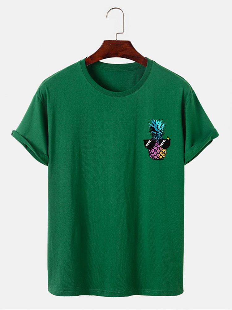 Pablo® | Pineapple With Sunglasses Print T-Shirt - Image 10