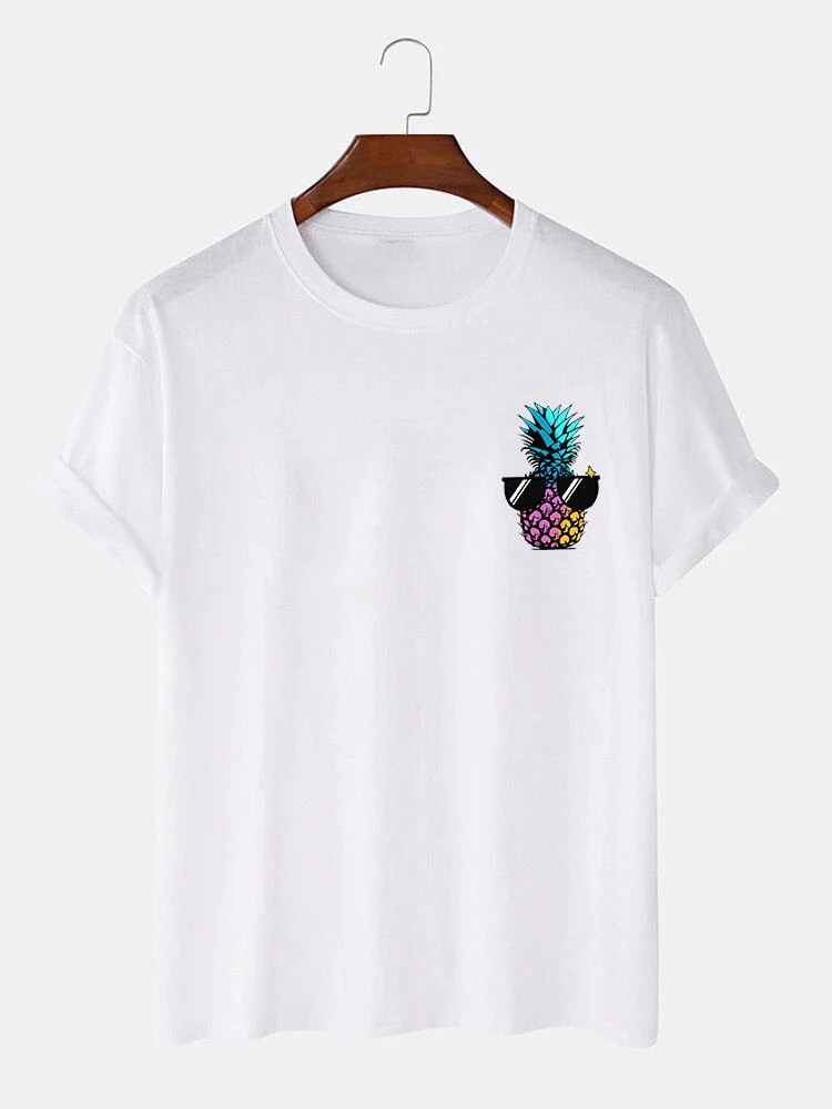 Pablo® | Pineapple With Sunglasses Print T-Shirt - Image 2
