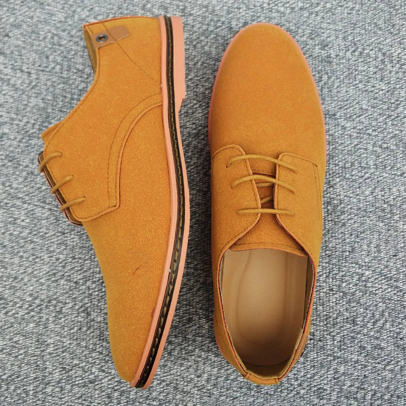 Pablo | Oxford Suede Business Shoes - Image 11
