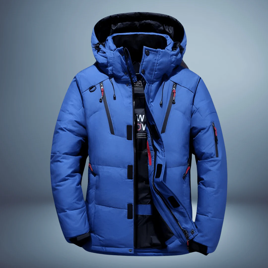 Paco | Warm hooded down jacket for adventure and comfort - Image 12