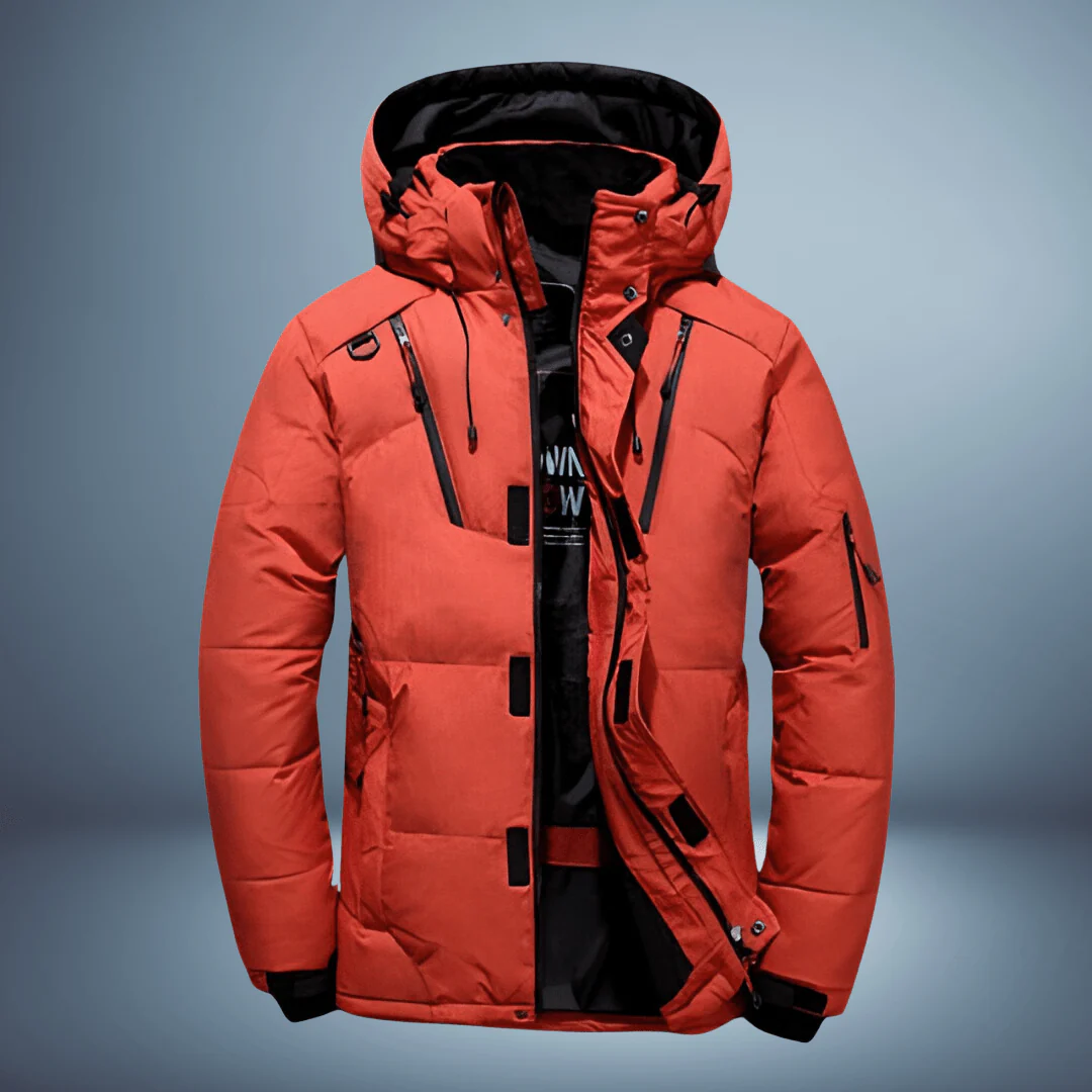 Paco | Warm hooded down jacket for adventure and comfort - Image 6