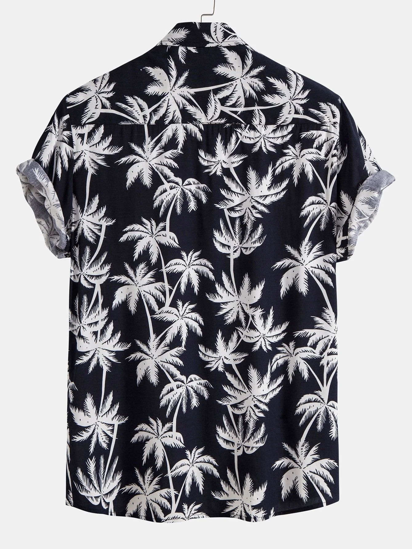 Pancracio® | Palm Tree Print Shirt & Swim Shorts - Image 3