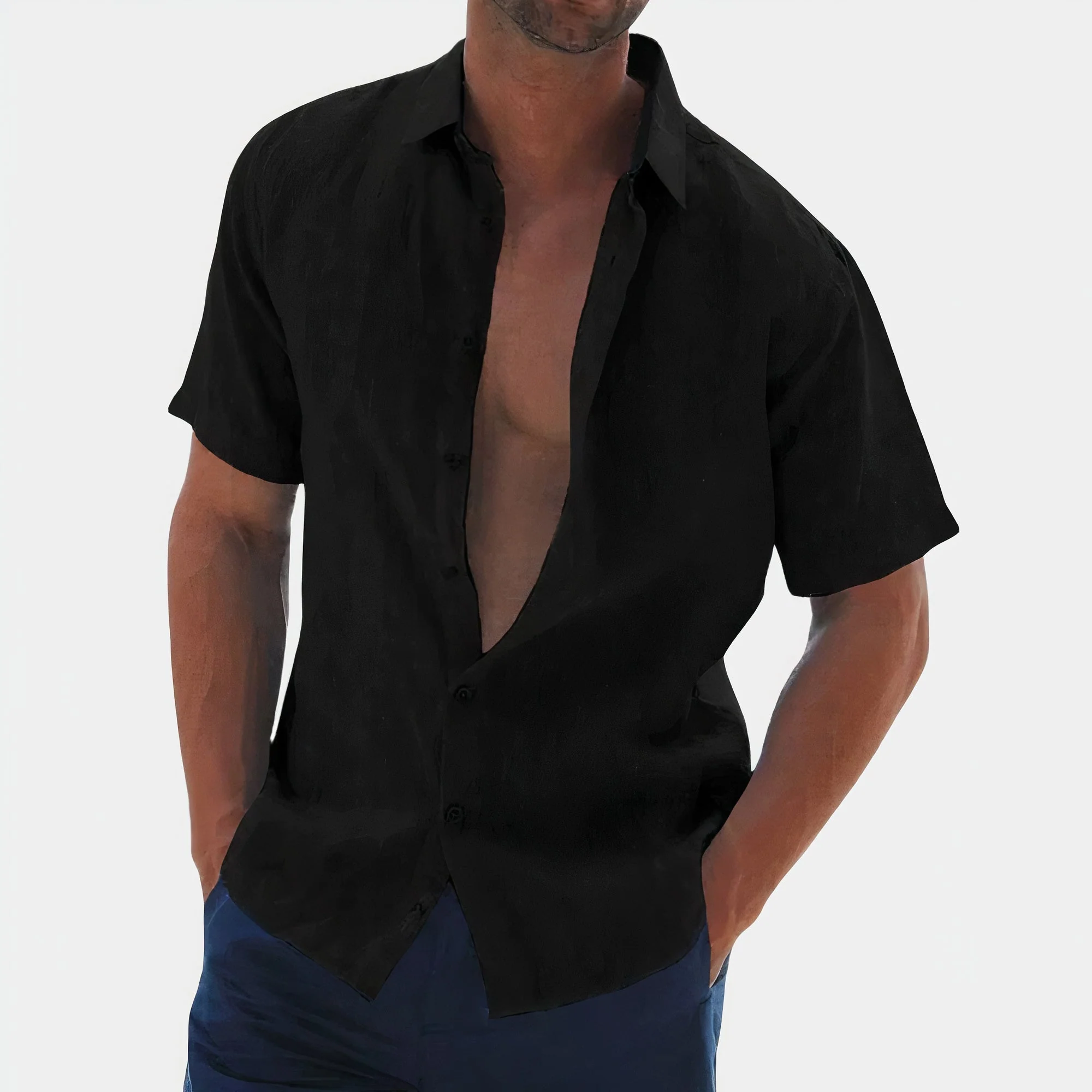 Pat® | Casual Linen Shirt